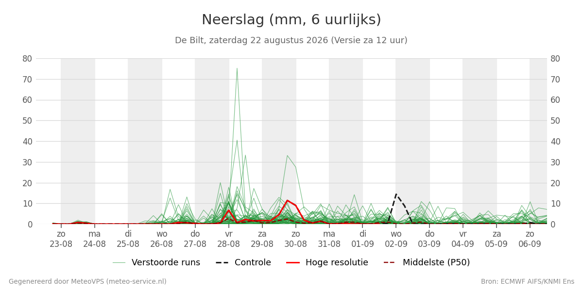 Neerslag De Bilt